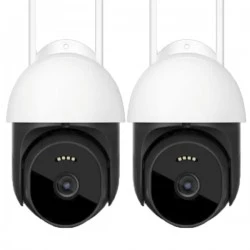 2 Броя смарт охранителна камера 4G 360° IP PTZ