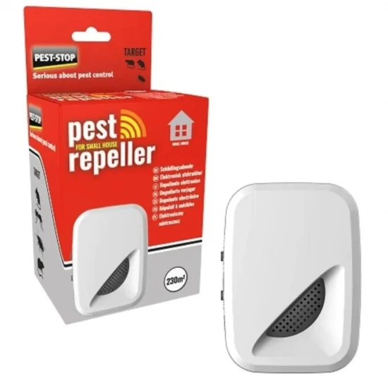 2 Броя комбиниран уред Edialux Pest Repeller 370m², Против гризачи и хлебарки