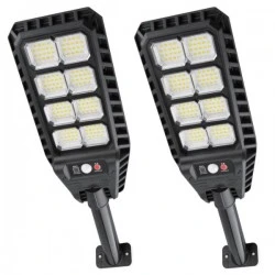 2 Броя соларна лампа DRAGON SWP-144LED 2400W