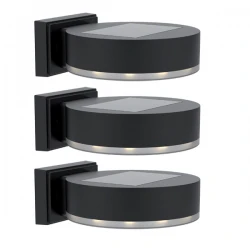 3 БРОЯ СОЛАРНА LED ЛАМПА ЗА СТЕНА 0.3W IP44