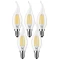 5 БРОЯ ДИМИРУЕМА LED FILAMENT ЛАМПА FLAME 5W E14 2700K