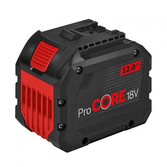 Bosch Батерия акумулаторна Li-Ion за електроинструменти 18 V, 12 Ah, ProCORE - Батерии и зарядни
