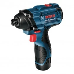 Bosch Гайковерт акумулаторен ударен 12 V, 2.0 Ah, 100 Nm, 1/4", GDR 120-Li
