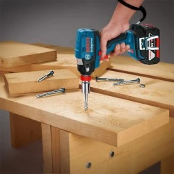Bosch Гайковерт акумулаторен ударен без батерия и зарядно, 18 V, 200 Nm, 1/2", GDX 18 V-200 C