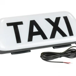 LED лампа TAXI 12V с бяла светлина, магнитно закрепване и захранващ кабел 1,8 м