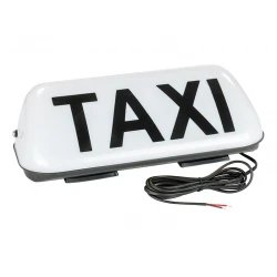 LED лампа TAXI 12V с бяла светлина, магнитно закрепване и захранващ кабел 1,8 м
