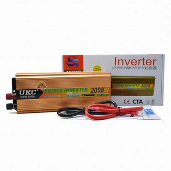 Инвертор на напрежение, UKC, 12V 220V, мощност 2000W - Аксесоари