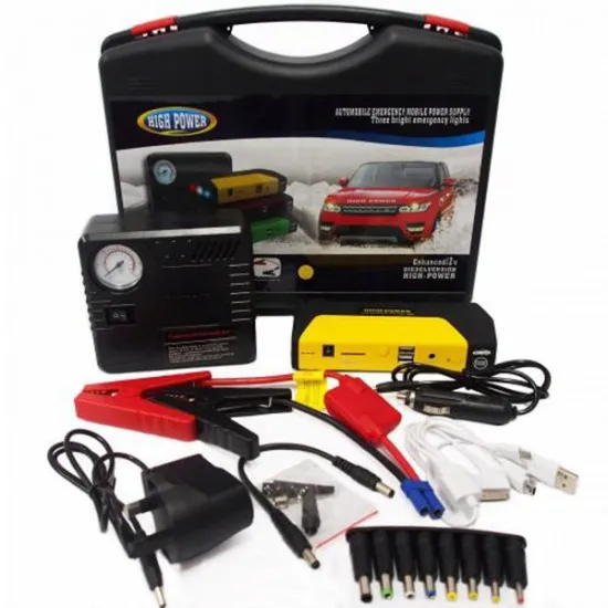 Комплект стартерно устройство High Power Jump starter за кола и компресор - Аксесоари