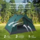 Автоматична двуслойна къмпинг палатка, 2.5x2.5 метра