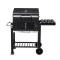 Барбекю Ziel Grill CG017, Черен мат с чугунена плоча