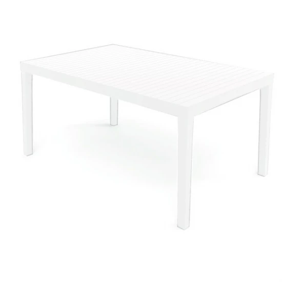 Градинска ПВЦ правоъгълна маса Palau 150 x 90 x 72см, White, PAL016BI