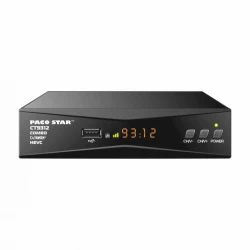 ПРИЕМНИК ЗА ЦИФРОВА ЕФИРНА КАБЕЛНА TV DVB T/T2/C CT9312