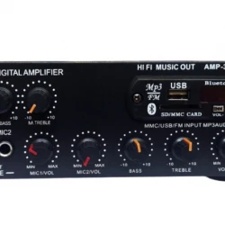 УСИЛВАТЕЛ С ТУНЕР USB/MP3 БЛУТУТ 2X25W AMP-301 ATC