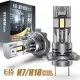 КОМПЛЕКТ LED ДИОДНИ КРУШКИ ЗА КОЛА - ЗА ДИРЕКТЕН МОНТАЖ E4S H7/H18