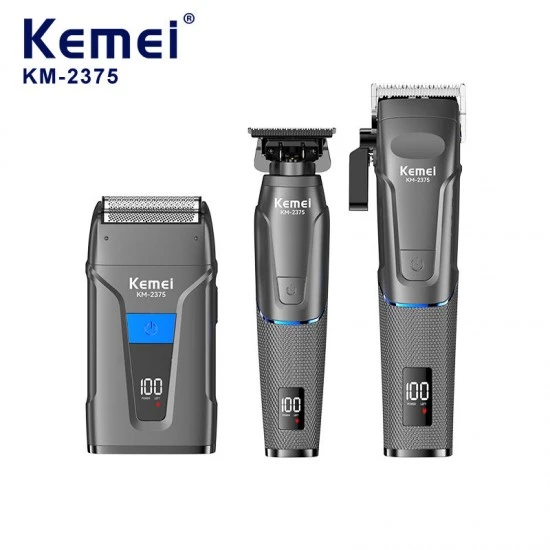 Комплект машинки за подстригване и бръснене Kemei KM 2375