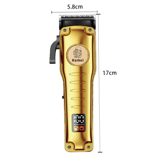 Машинка за подстригване Kemei KM 511, 4 приставки