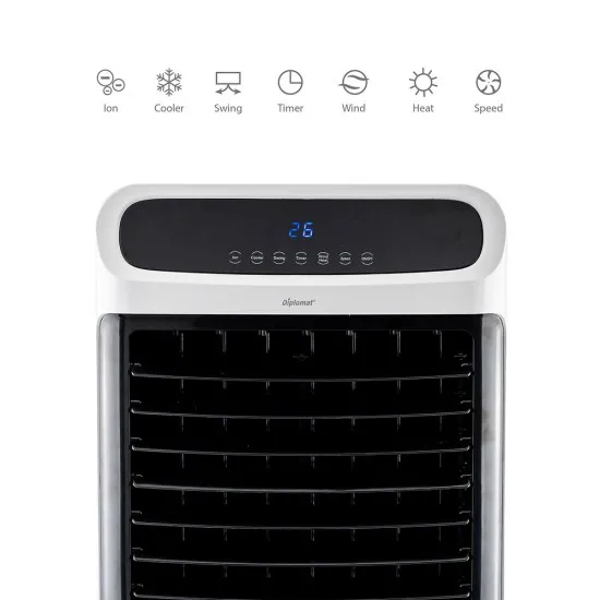 Мобилен Охладител и отоплител Diplomat DX-80CHRC 5в1, дигитален