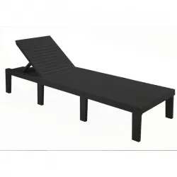 Модулен PVC шезлонг 65x195x78см антрацит HAI12CAN