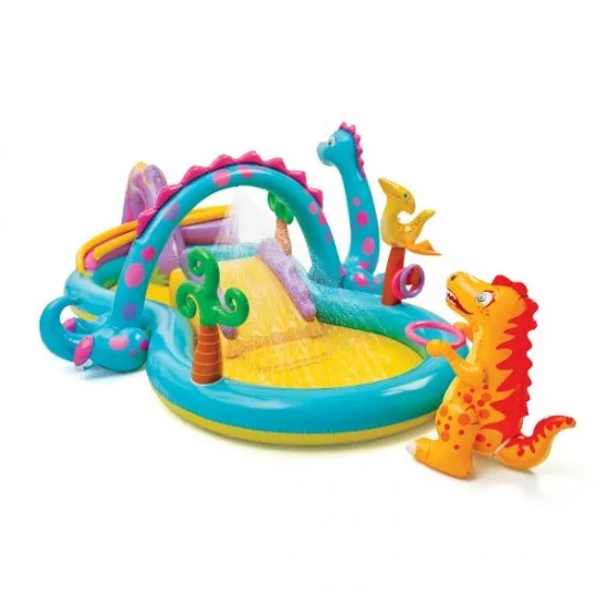 Надуваем център за игра Intex 57135 Dinoland Play Center