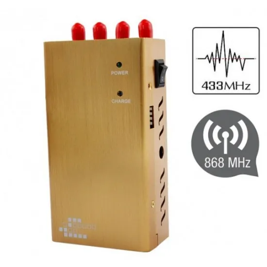Портативен заглушител за GSM, Wireless връзки и 3G мрежи GPS - Електроуреди