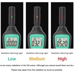 Професионален цифров детектор за електромагнитно излъчване, Радиация, EMF