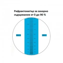 Професионален рефрактометър за захар 0-90%