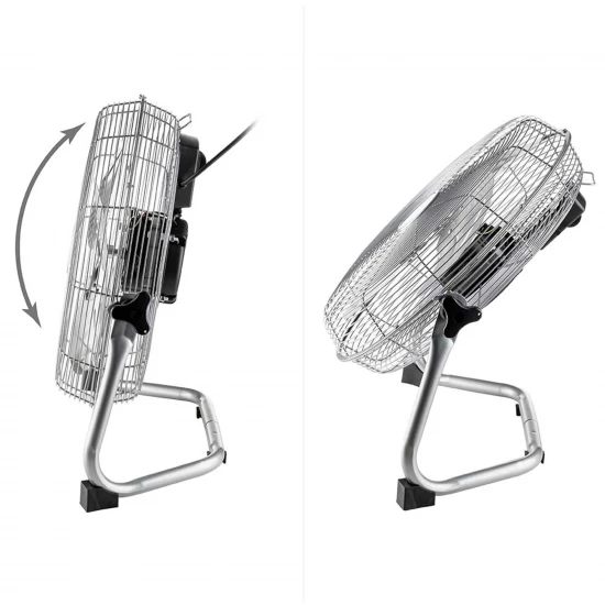 Вентилатор подов 16'' Muhler FM-1613, 90W, индустриален, метален