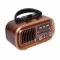 Ретро радио Golon RX-BT628 S, соларен панел, Bluetooth, MP3