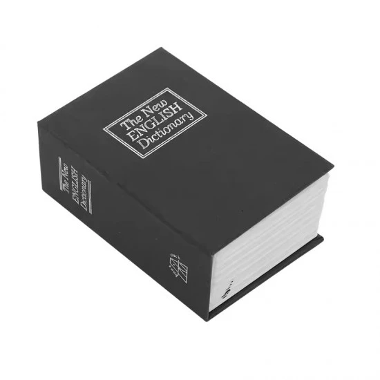 Таен сейф книга с ключ, 24х15.5х5.5см
