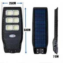Улична соларна лампа тип COB 1200W