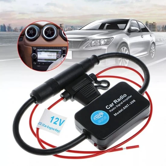 Усилвател за радио Антена Адаптер 12V