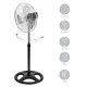 Вентилатор на стойка 16''Muhler FM-6136D 3in1, 50W, индустриален, на стойка, стена, под