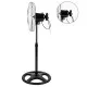 Вентилатор на стойка 16''Muhler FM-6136D 3in1, 50W, индустриален, на стойка, стена, под