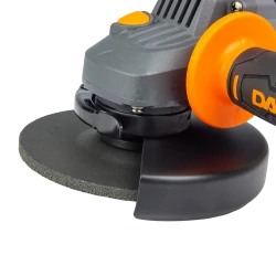 Ъглошлайф акумулаторен безчетков U-FORCE, 125mm, 20V Li-ion комплект с батерия 4Ah + зарядна станция, куфар