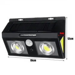 4 БРОЯ LED соларен прожектор със сензор Air Light