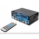 Домашен блутут аудио усилвател BT-502 - USB,FM,TFT,BLT, 2x30W, 220VAC
