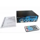 Домашен блутут аудио усилвател BT-502 - USB,FM,TFT,BLT, 2x30W, 220VAC
