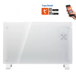 Конвектор със стъклен панел, Wi-Fi , цифров термостат, 2000W