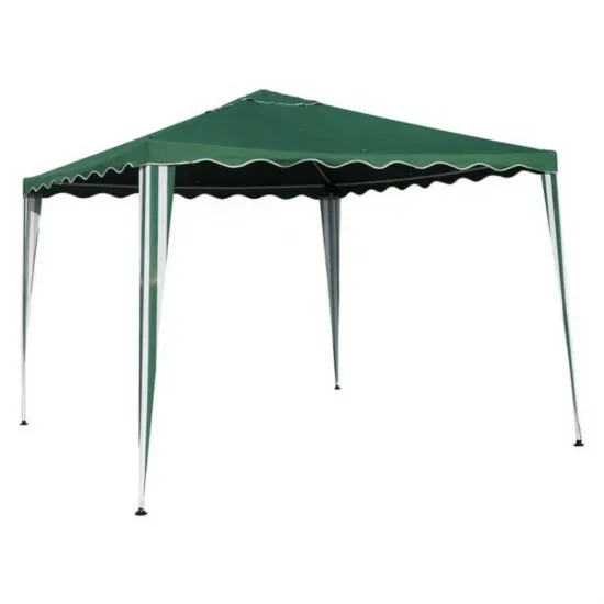 Шатра Poly GAZEBO 3x3 m FG-1009 - зелена