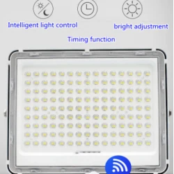Соларен LED прожектор Jortan 3000W с отделен панел