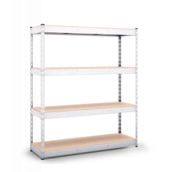Стелаж метален Profi 168х160х60см 4 рафта 300кг ПДЧ